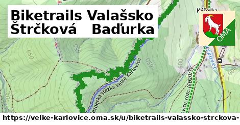ilustrácia k Biketrails Valašsko Štrčková + Baďurka, Velké Karlovice - 2,1 km
