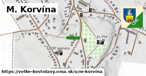 ilustrácia k M. Korvína, Veľké Kostoľany - 66 m