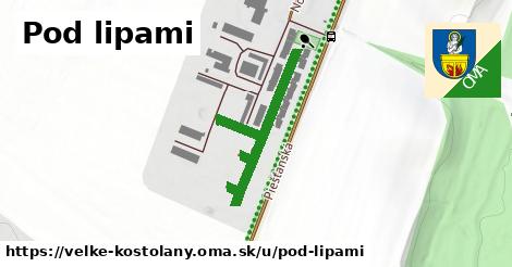 ilustrácia k Pod lipami, Veľké Kostoľany - 360 m