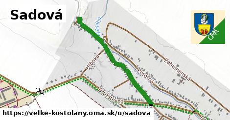 Sadová, Veľké Kostoľany