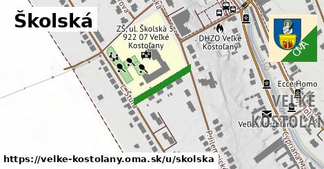 Školská, Veľké Kostoľany