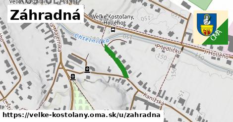 Záhradná, Veľké Kostoľany