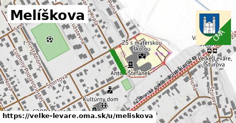 ilustrácia k Melíškova, Veľké Leváre - 88 m