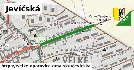 ilustrácia k Jevíčská, Velké Opatovice - 313 m