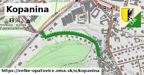 ilustrácia k Kopanina, Velké Opatovice - 376 m