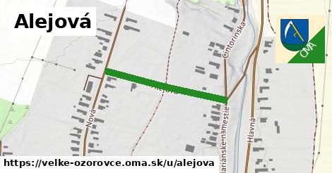 ilustrácia k Alejová, Veľké Ozorovce - 280 m