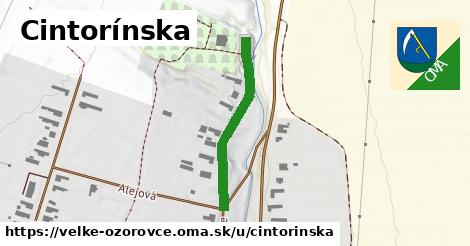 ilustrácia k Cintorínska, Veľké Ozorovce - 283 m