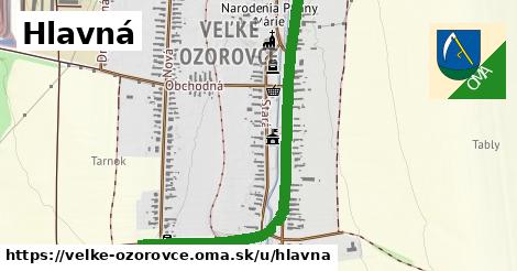 ilustrácia k Hlavná, Veľké Ozorovce - 1,33 km