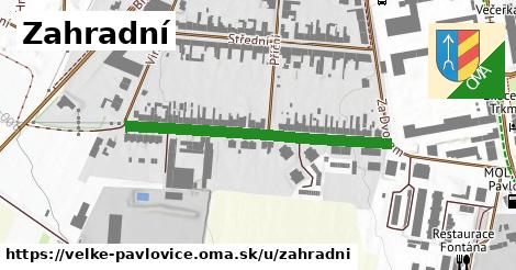 Zahradní, Velké Pavlovice