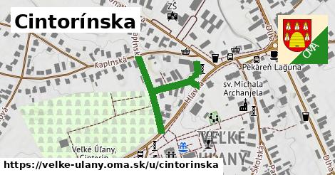 Cintorínska, Veľké Úľany