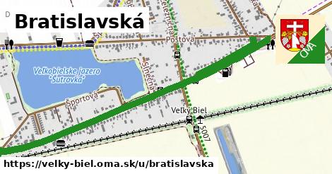 ilustrácia k Bratislavská, Veľký Biel - 1,77 km