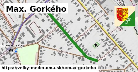 ilustrácia k Max. Gorkého, Veľký Meder - 436 m