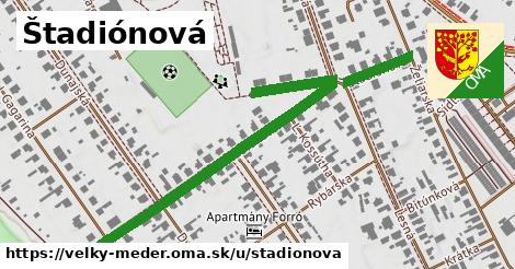 Štadiónová, Veľký Meder