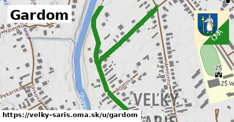 ilustrácia k Gardom, Veľký Šariš - 0,75 km