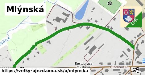 ilustrácia k Mlýnská, Velký Újezd - 0,72 km