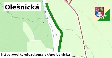 Olešnická, Velký Újezd