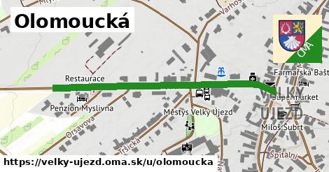 ilustrácia k Olomoucká, Velký Újezd - 499 m