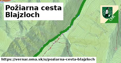 ilustrácia k Požiarna cesta Blajzloch, Vernár - 3,5 km