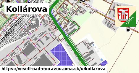 ilustrácia k Kollárova, Veselí nad Moravou - 1,24 km