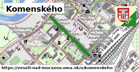 Komenského, Veselí nad Moravou