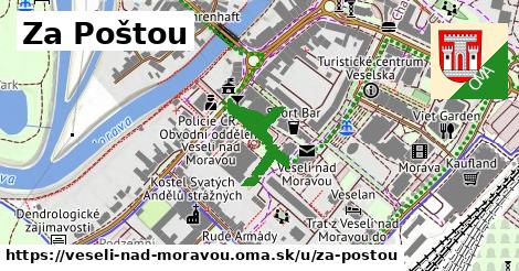 ilustrácia k Za poštou, Veselí nad Moravou - 272 m