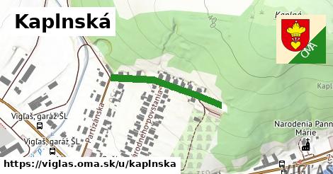 ilustrácia k Kaplnská, Vígľaš - 258 m