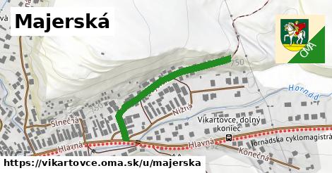 ilustrácia k Majerská, Vikartovce - 344 m