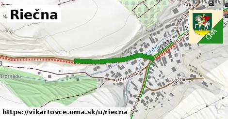 ilustrácia k Riečna, Vikartovce - 261 m