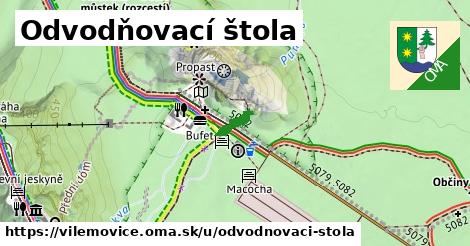 ilustrácia k Odvodňovací štola, Vilémovice - 61 m