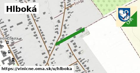 Hlboká, Viničné