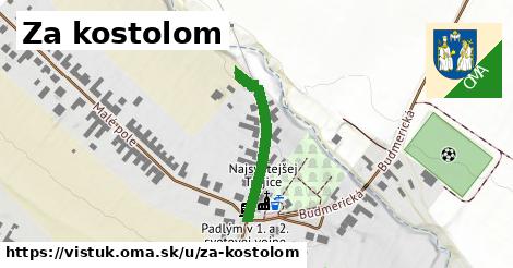 ilustrácia k Za kostolom, Vištuk - 201 m