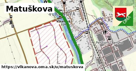 ilustrácia k Matuškova, Vlkanová - 1,49 km