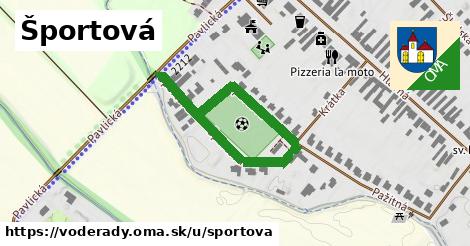 ilustrácia k Športová, Voderady - 507 m