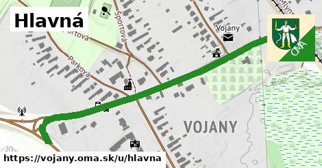 ilustrácia k Hlavná, Vojany - 664 m