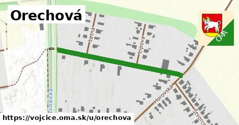 ilustrácia k Orechová, Vojčice - 396 m