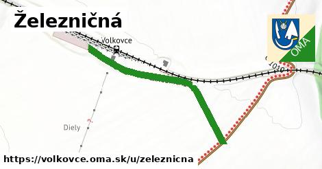 ilustrácia k Železničná, Volkovce - 412 m