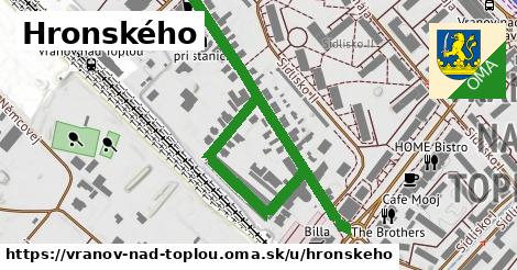 ilustrácia k Hronského, Vranov nad Topľou - 0,73 km