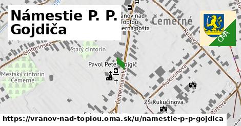 Námestie P. P. Gojdiča, Vranov nad Topľou