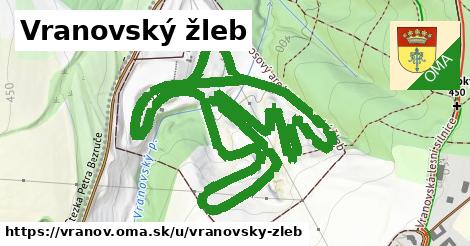 ilustrácia k Vranovský žleb, Vranov - 1,68 km