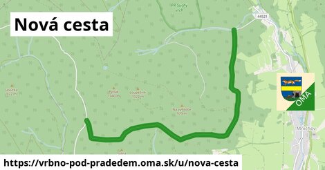 ilustrácia k Nová cesta, Vrbno pod Pradědem - 4,9 km