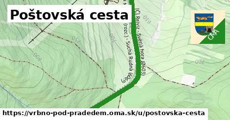 Poštovská cesta, Vrbno pod Pradědem