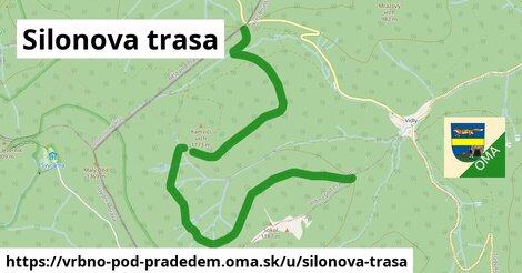 ilustrácia k Silonova trasa, Vrbno pod Pradědem - 5,7 km