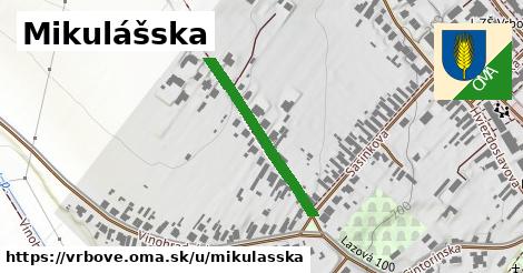 ilustrácia k Mikulášska, Vrbové - 268 m