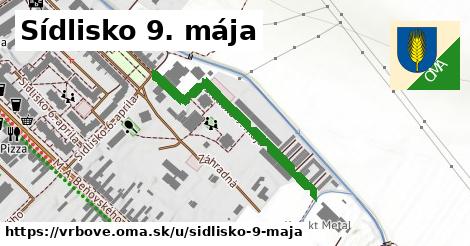 ilustrácia k Sídlisko 9. mája, Vrbové - 358 m