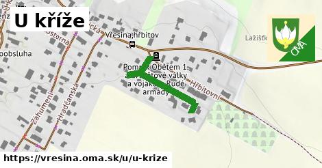 ilustrácia k U kříže, Vřesina - 241 m