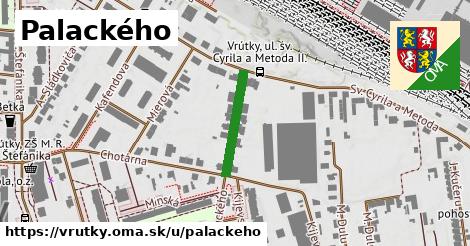 ilustrácia k Palackého, Vrútky - 169 m