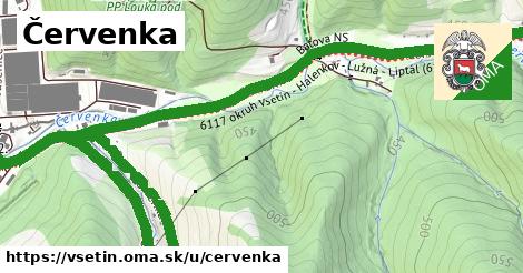 ilustrácia k Červenka, Vsetín - 3,5 km