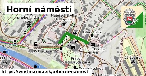 Horní náměstí, Vsetín