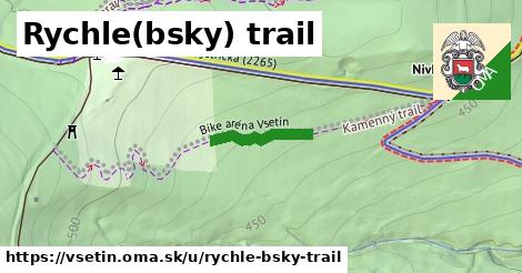 Rychle(bsky) trail, Vsetín