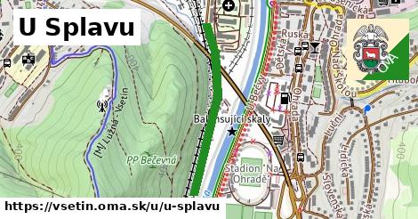 ilustrácia k U Splavu, Vsetín - 614 m